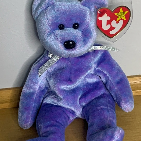 Rare Retired 1999 Ty Beanie Baby “Clubby II” With Errors Swing And Tush - Picture 2 of 8